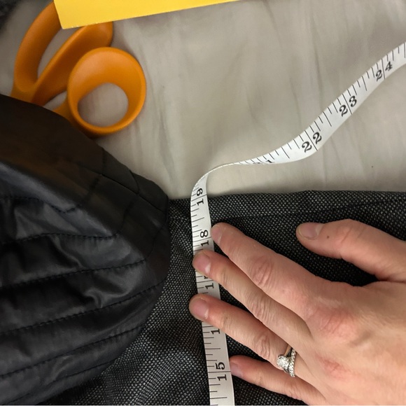 SOREL Joan of Arctic Down Filled Winter Coat‎ Size Small Grey Black Wool Snow - Picture 5 of 5